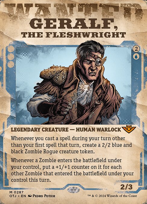 Geralf, the Fleshwright 287