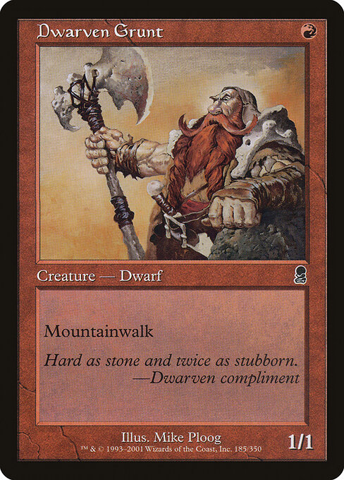 Dwarven Grunt 185