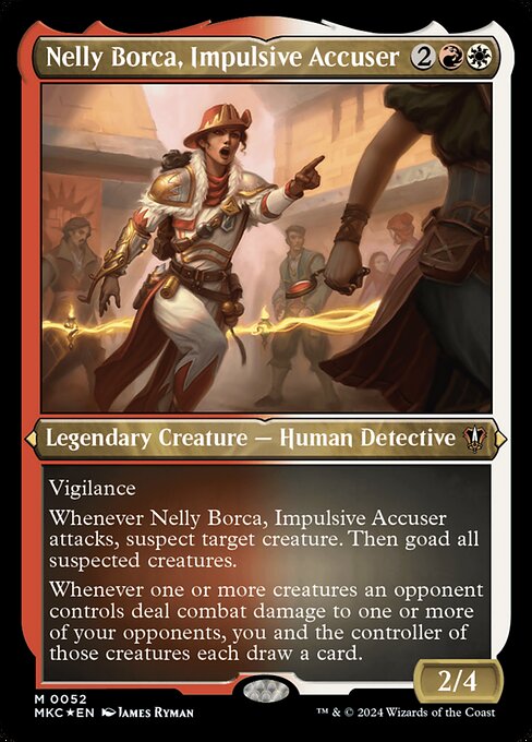 Nelly Borca, Impulsive Accuser 52