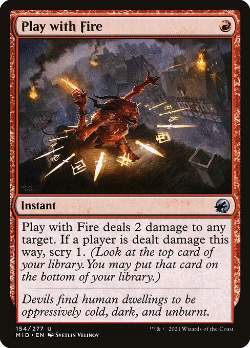 Play with Fire 154