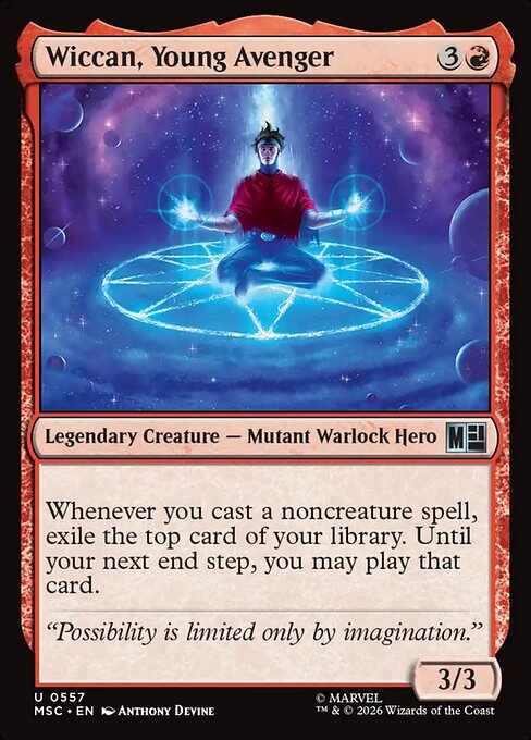 Wiccan, Young Avenger 557