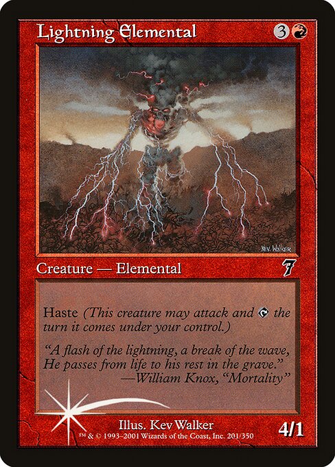 Lightning Elemental 201★