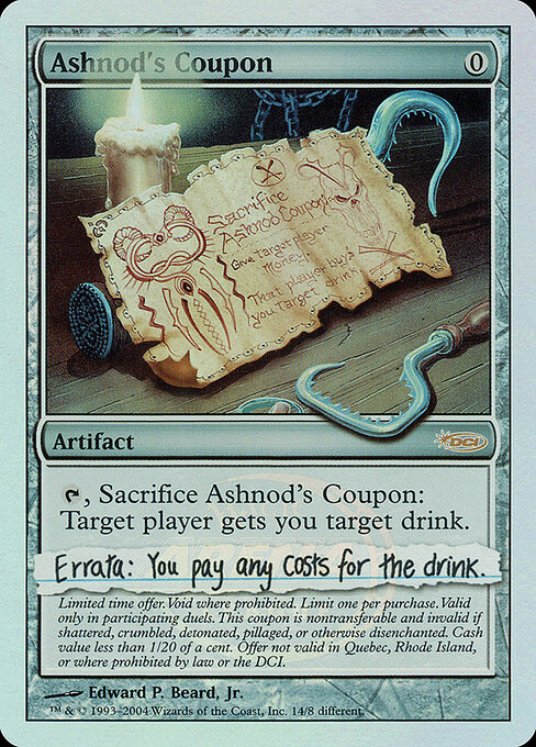 Ashnod's Coupon 14