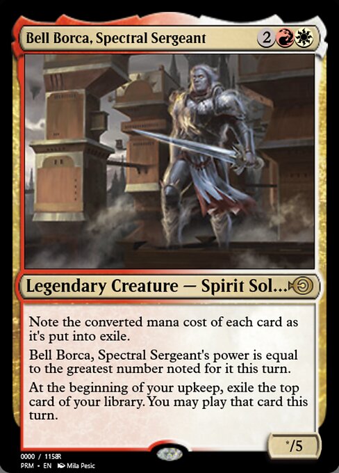 Bell Borca, Spectral Sergeant 86308