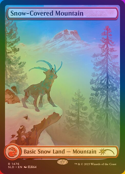 Snow-Covered Mountain 1476★