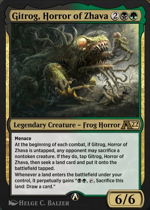 Gitrog, Horror of Zhava 58