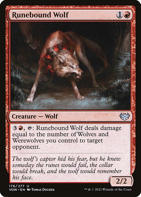 Runebound Wolf 176
