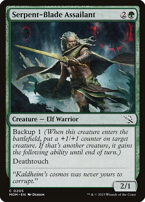 Serpent-Blade Assailant 205