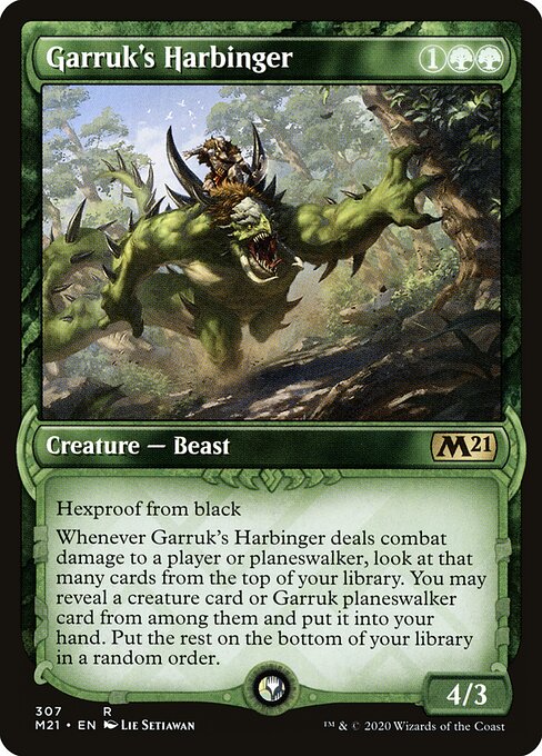 Garruk's Harbinger 307