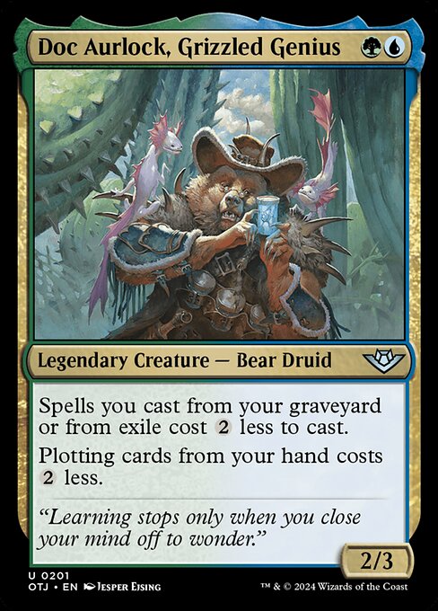 Doc Aurlock, Grizzled Genius 201