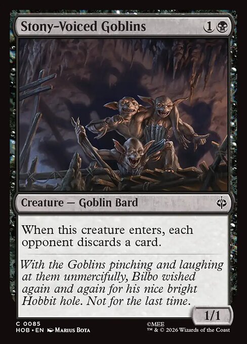 Stony-Voiced Goblins 85