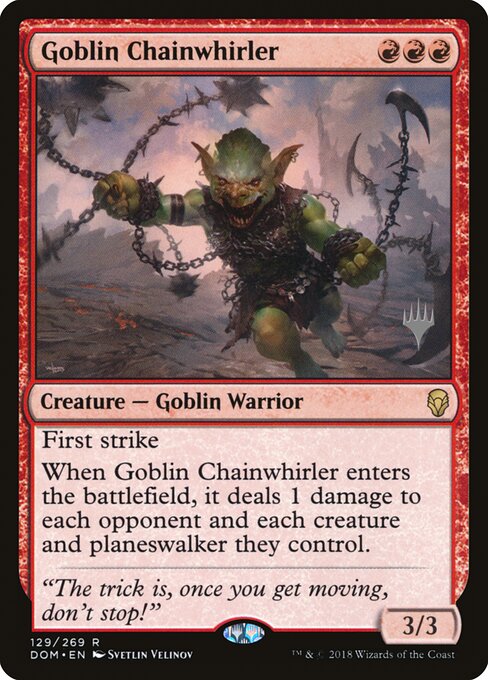 Goblin Chainwhirler 129p