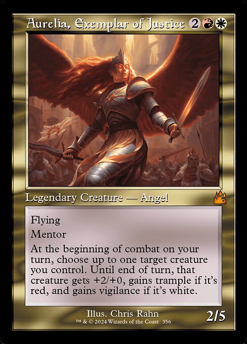 Aurelia, Exemplar of Justice 356