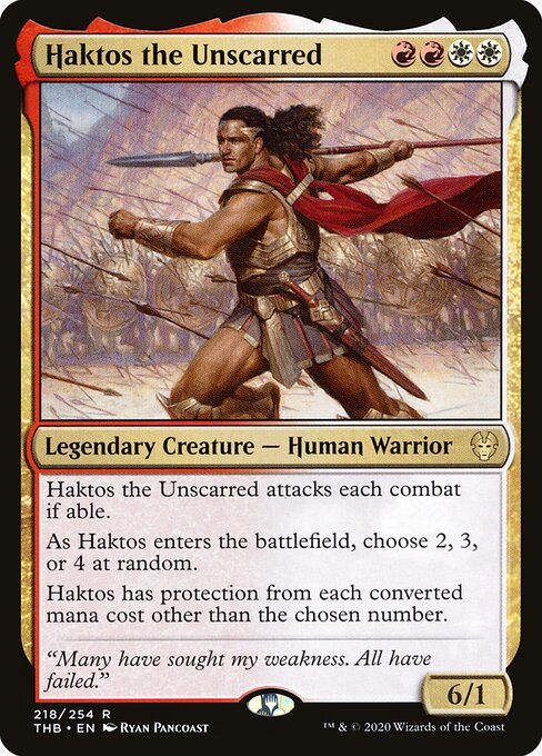 Haktos the Unscarred 218