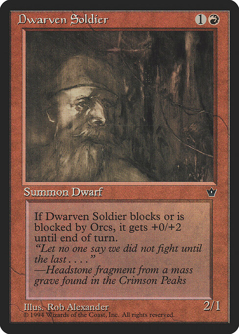 Dwarven Soldier 53a