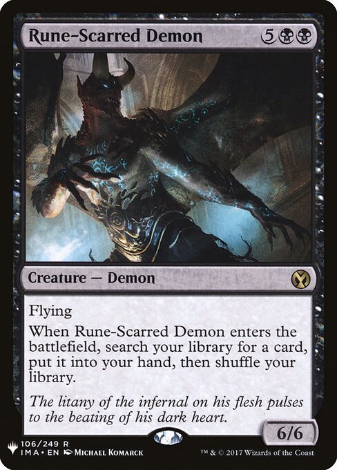Rune-Scarred Demon IMA-106