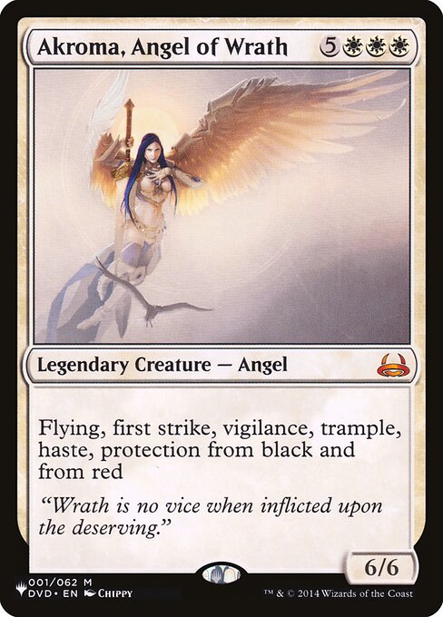 Akroma, Angel of Wrath DVD-1