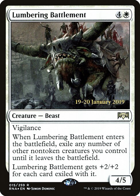 Lumbering Battlement 15s