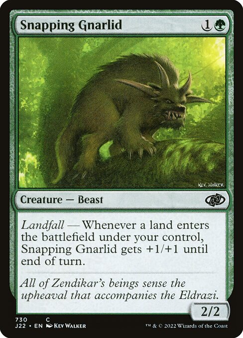 Snapping Gnarlid 730