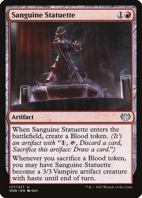 Sanguine Statuette 177