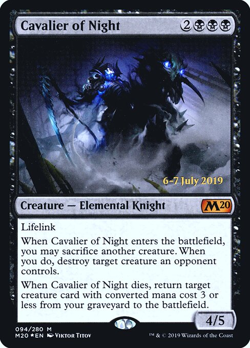 Cavalier of Night 94s