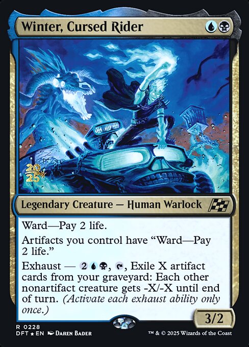 Winter, Cursed Rider 228s