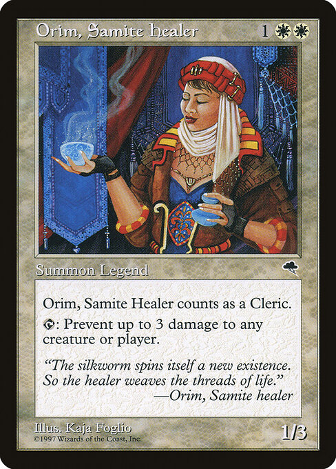Orim, Samite Healer 33