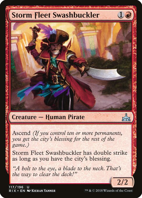 Storm Fleet Swashbuckler 117