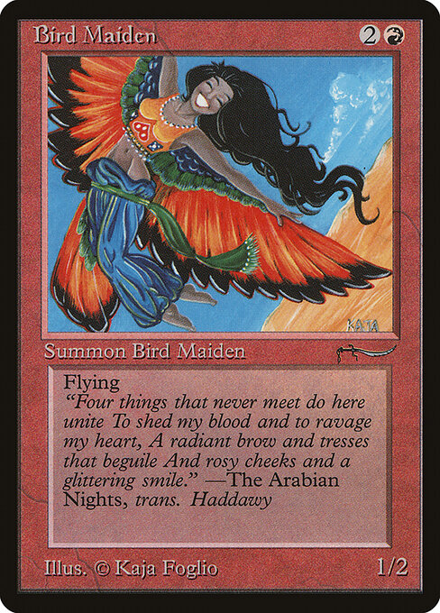 Bird Maiden 37†