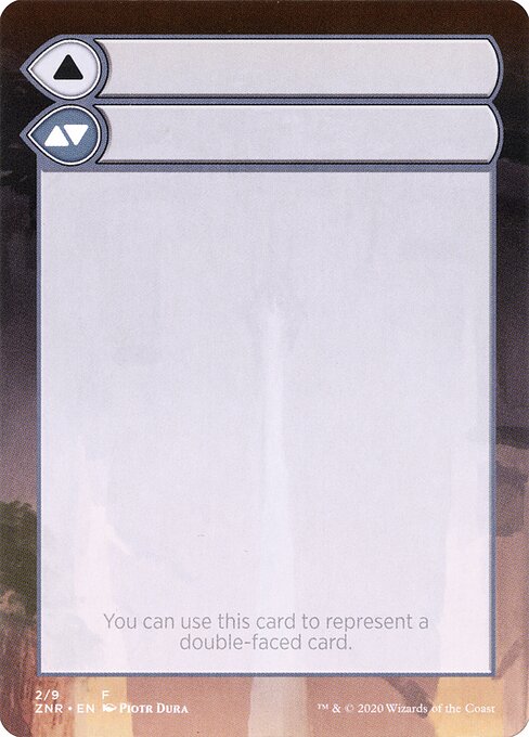 Double-Faced Substitute Card 2