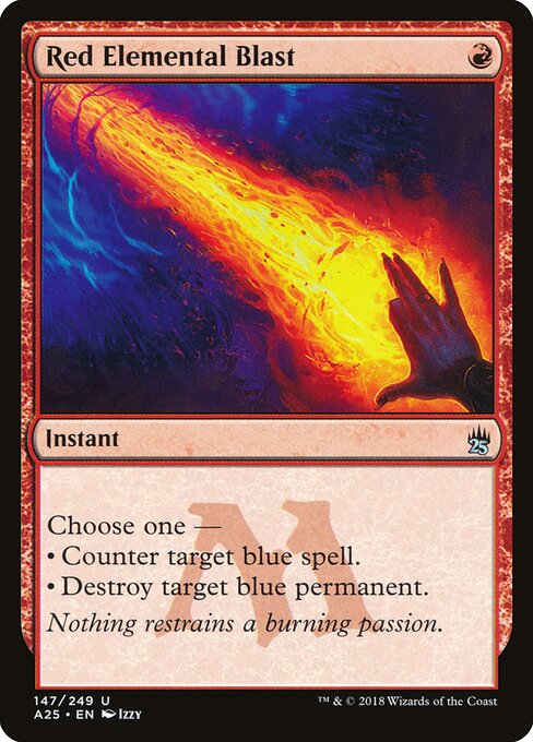 Red Elemental Blast 147