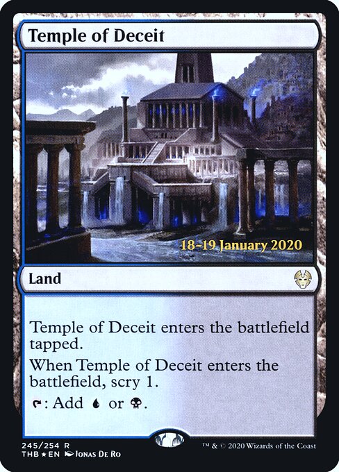 Temple of Deceit 245s