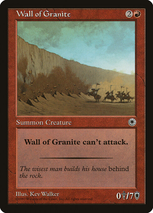 Wall of Granite 155