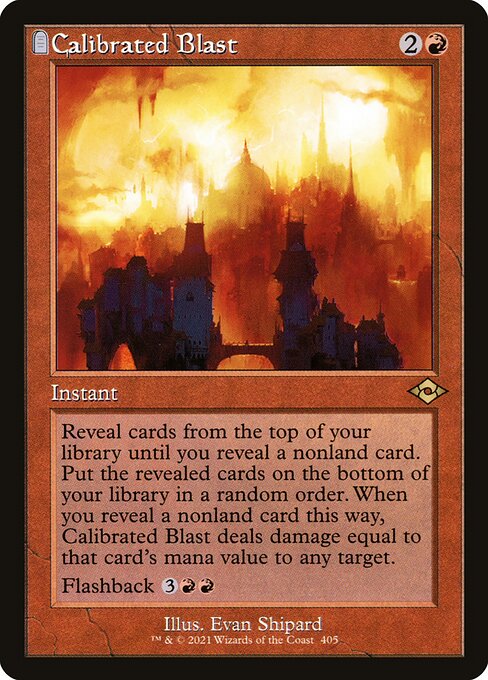 Calibrated Blast 405