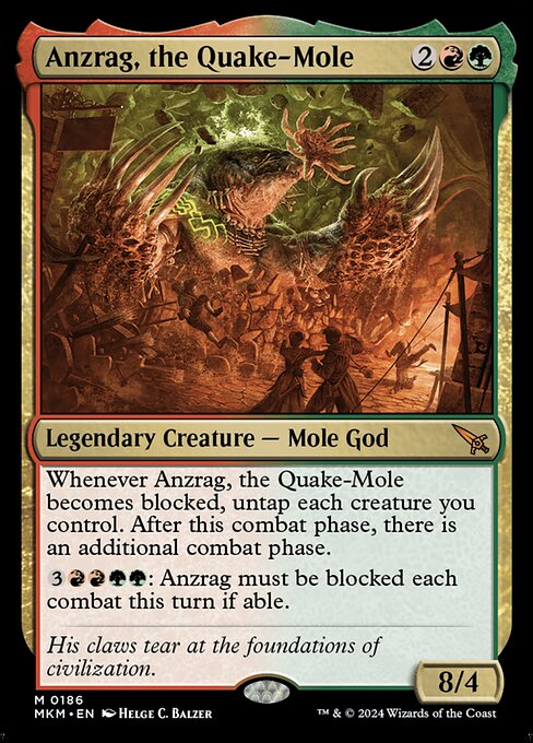Anzrag, the Quake-Mole 186