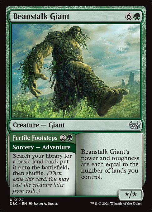 Beanstalk Giant // Fertile Footsteps 172