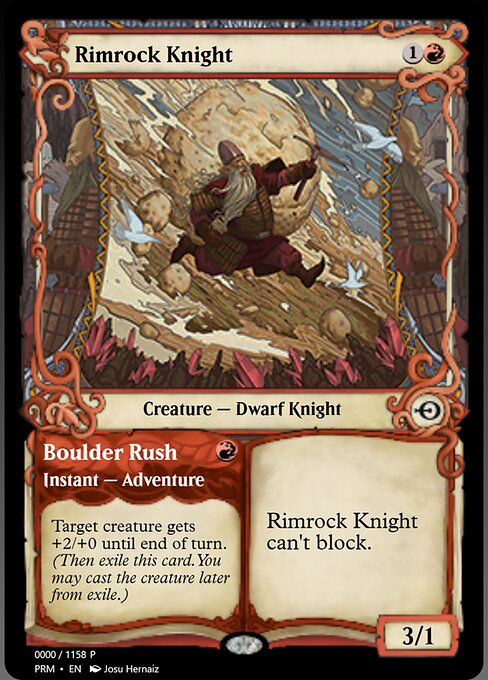 Rimrock Knight // Boulder Rush 78750