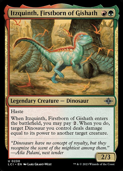Itzquinth, Firstborn of Gishath 230