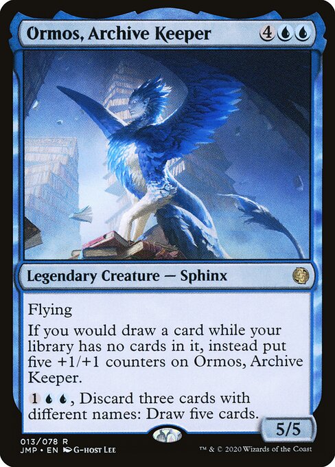 Ormos, Archive Keeper 13