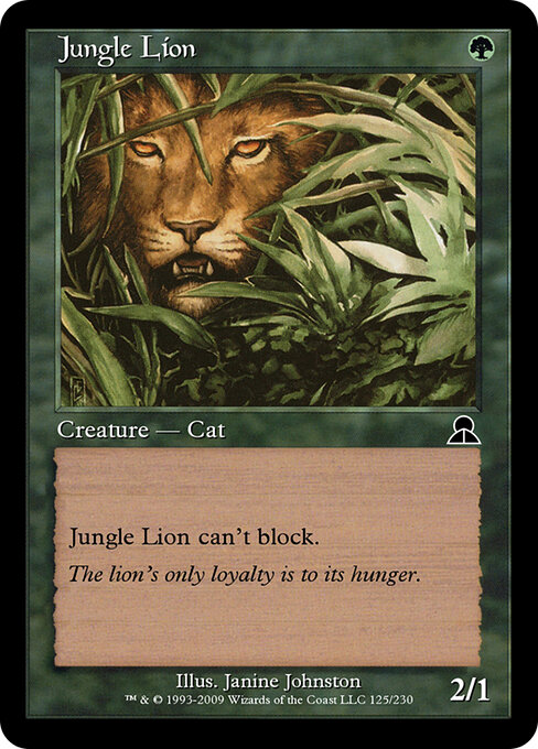Jungle Lion 125