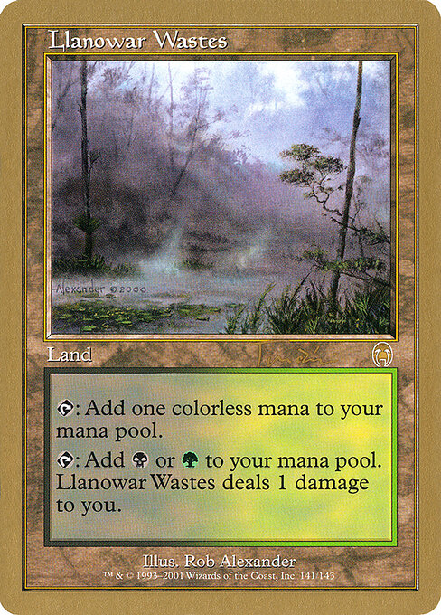 Llanowar Wastes jt141
