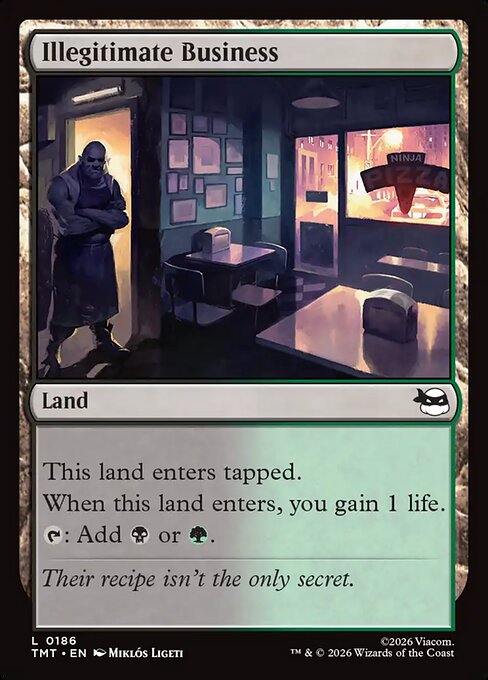 Illegitimate Business 186