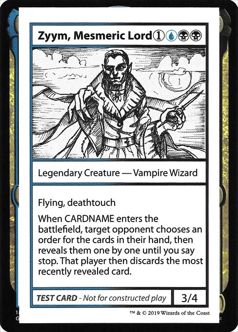 Zyym, Mesmeric Lord 104