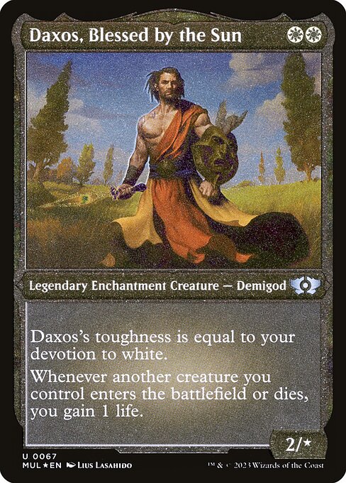 Daxos, Blessed by the Sun 67