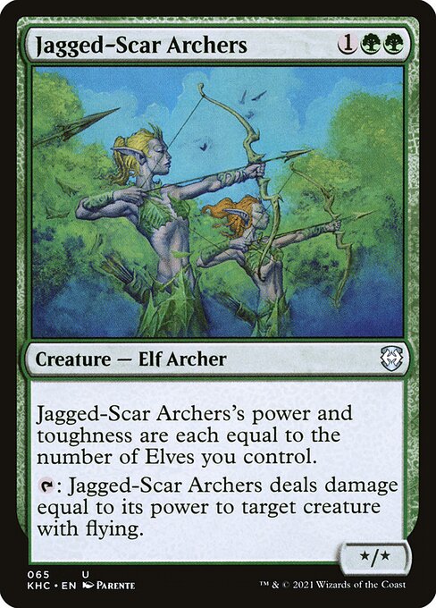 Jagged-Scar Archers 65