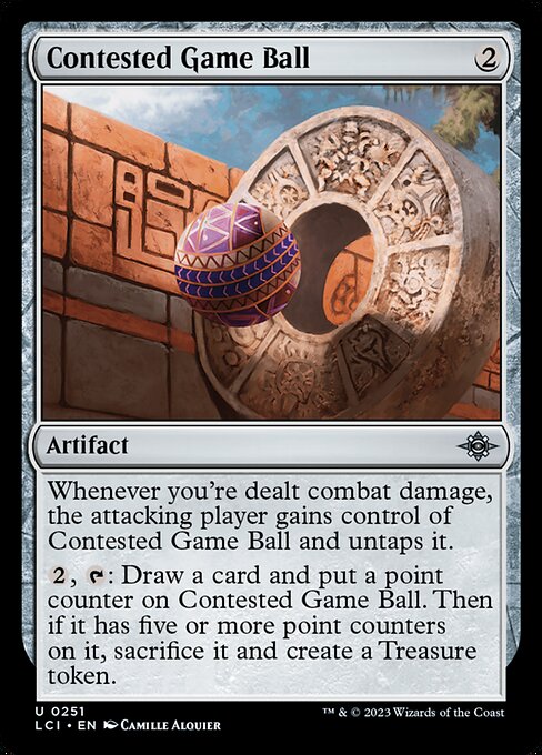 Contested Game Ball 251