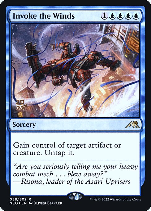 Invoke the Winds 58s