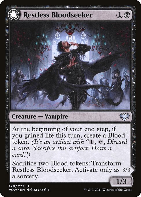 Restless Bloodseeker // Bloodsoaked Reveler 128