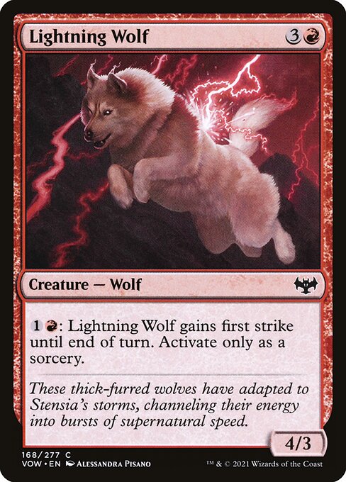 Lightning Wolf 168