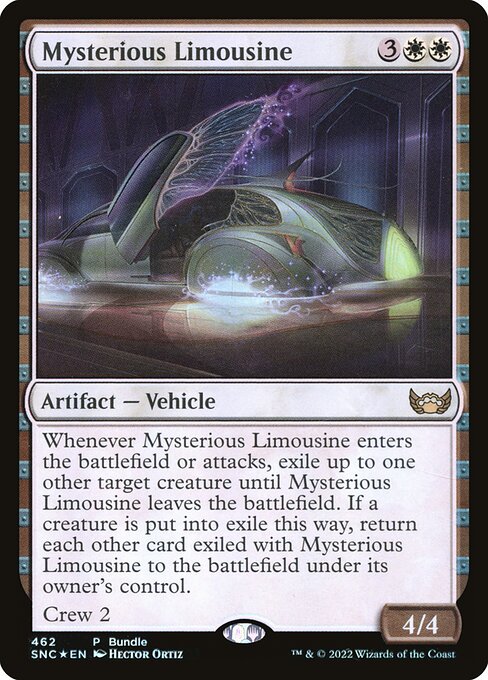 Mysterious Limousine 462